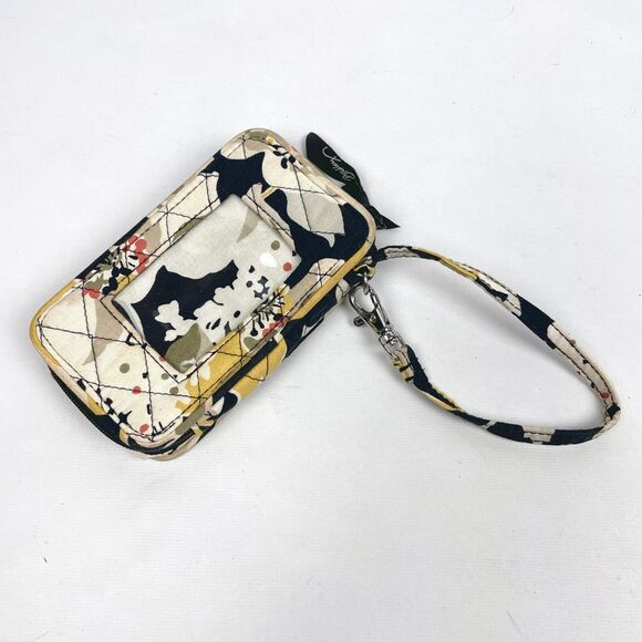 Vera Bradley Hipster Mailbag Crossbody Bag Purse & Zip Around Wallet DOGWOOD - Picture 11 of 16